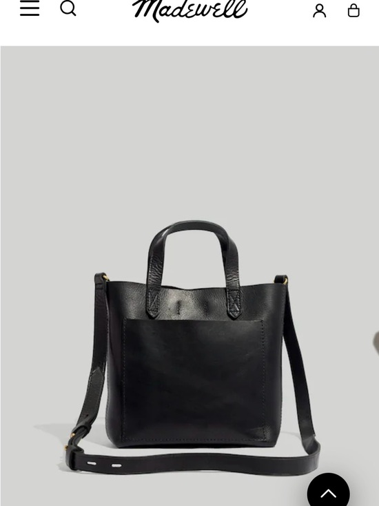 Madewell Handbags - Madewell zip top Transport Small crossbody bag